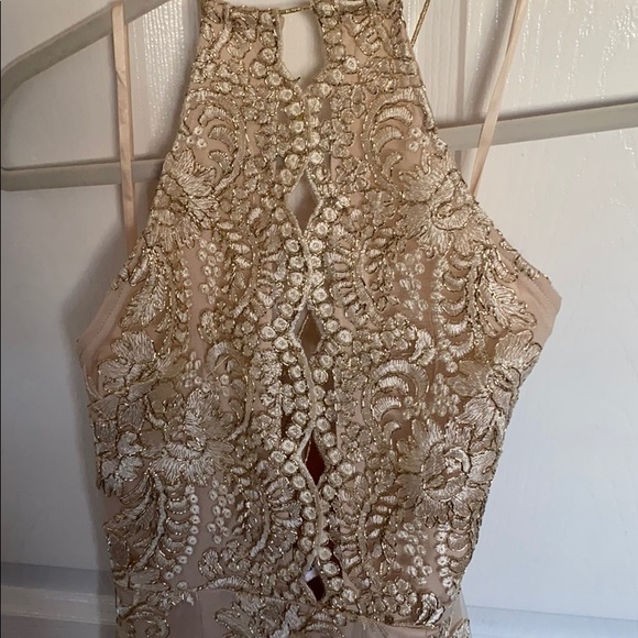 Hello Molly Gold/Bronze Dress - Picture 2 of 6